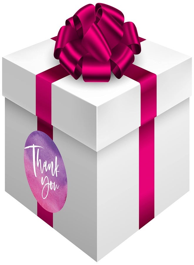 D2C Paper Decorative Pretty Adhesive Craft Sealing Thank You Stickers (140 Pieces, Multicolour) - Image 3